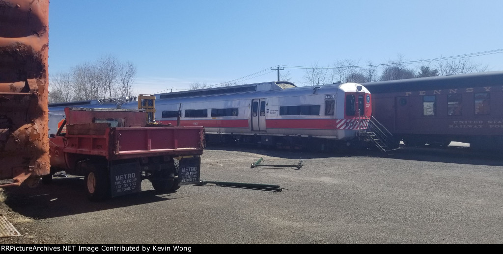 Metro-North/ConnDOT M-2 8707 (built by GE/Vickers/Avco 1975)